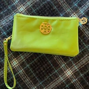 Tory Burch Green Wrist Wallet